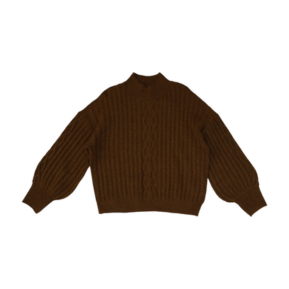 Brown Pullover Sweater
