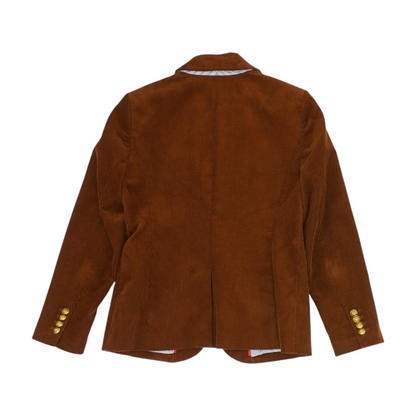 Brown Petite Solid Blazer