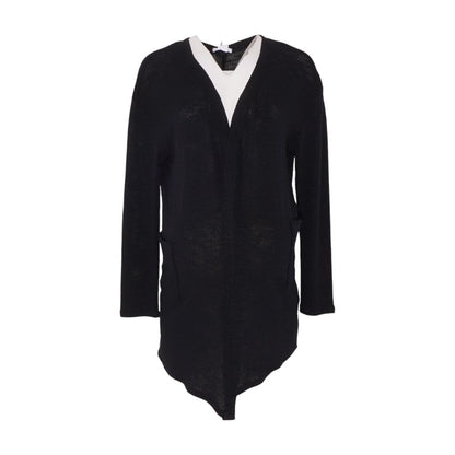 Black Maternity Cardigan Sweater