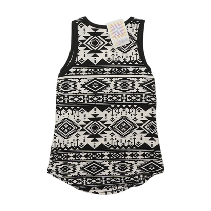 Black Print Blouse