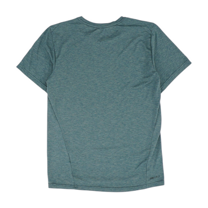 Teal Solid Active T-Shirt