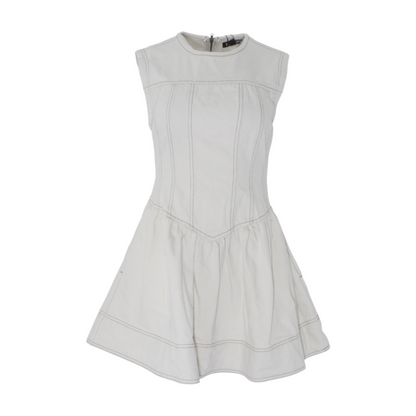 Cream Mini Dress