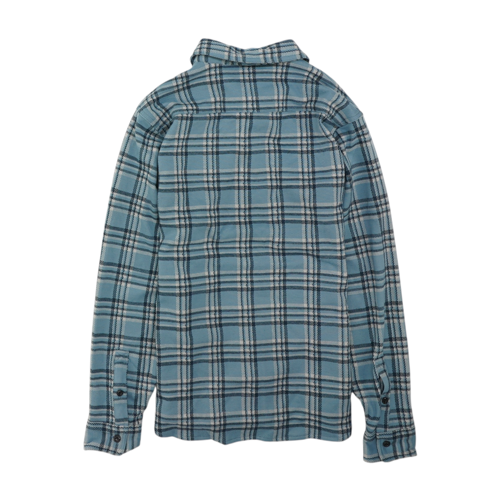 Blue Plaid Flannel Button Down