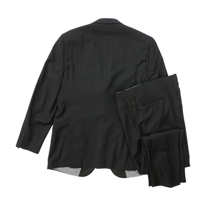 Black Long Solid Suit