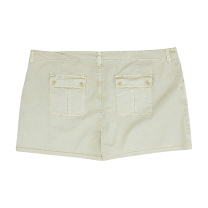 Tan Plus Solid Chino Shorts