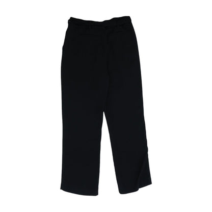 Black Solid Pants