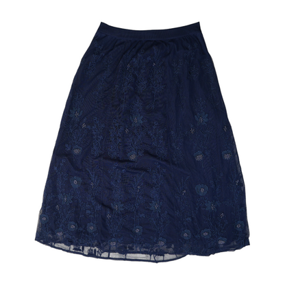 Navy Maxi Skirt