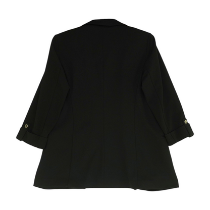 Black Solid Blazer