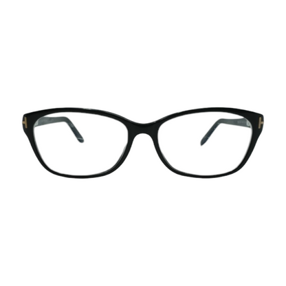 Black TF 5142 Oval Prescription Eyewear