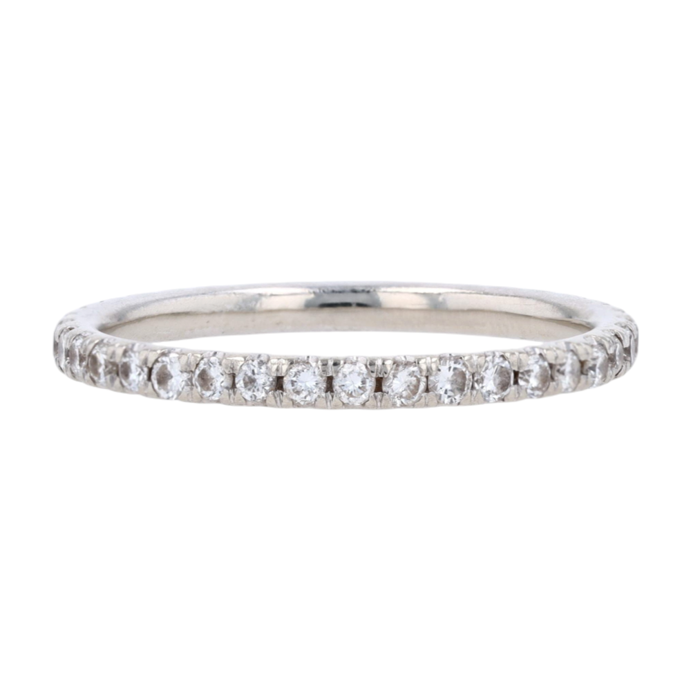 3/4 ctw 14K White Gold Diamond Band