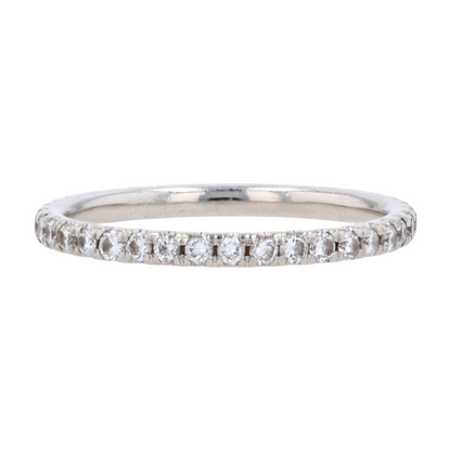 3/4 ctw 14K White Gold Diamond Band