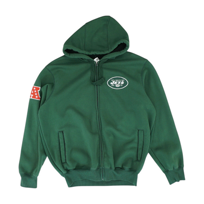 Green New York Jets Solid Active Jacket