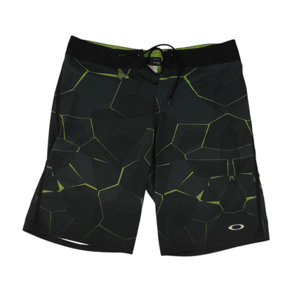 Gray Geometric Swim Bottom