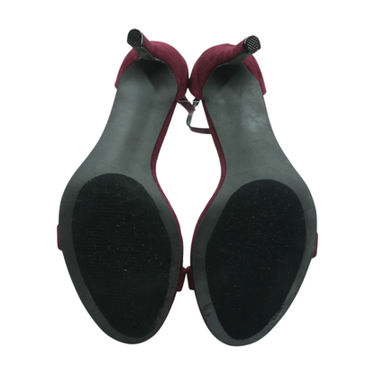 Burgundy Stiletto Heels