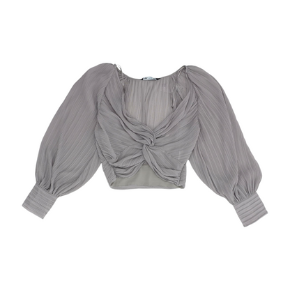 Gray Blouse