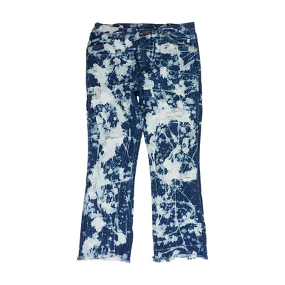 Blue Graphic Regular Jeans