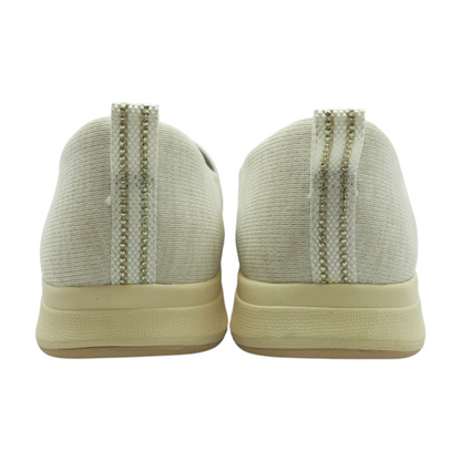 Beige Slip-On Flats