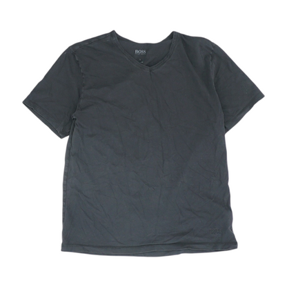 Black Solid T-Shirt