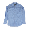 Blue Polka Dot Long Sleeve Button Down