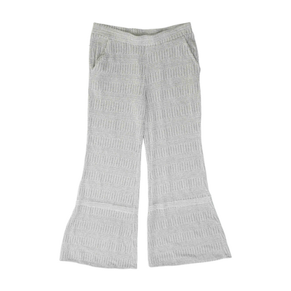 Ivory Striped Pants