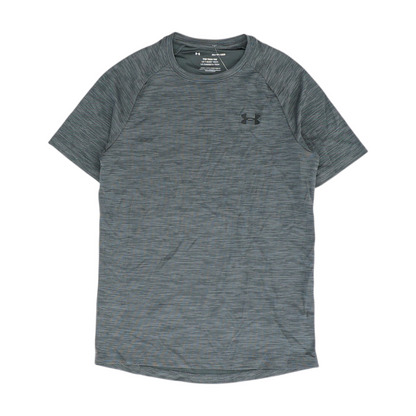 Gray Striped Active T-Shirt