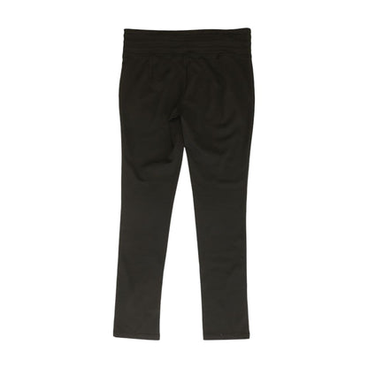 Black Solid Pants