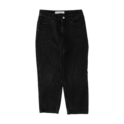 Black Straight Jeans