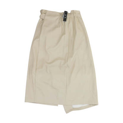 Beige Midi Skirt