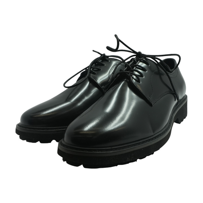 Black Lace-Up Dress Shoes