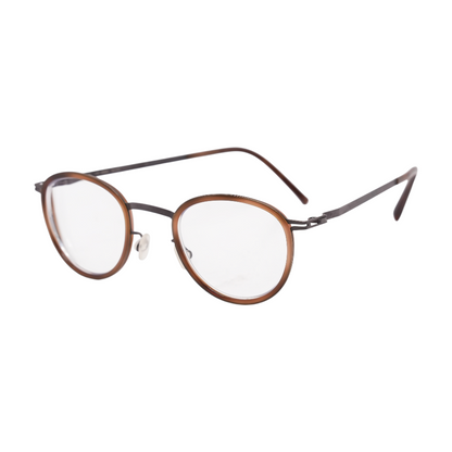 Brown LITE KIRIMA Round Prescription Eyewear