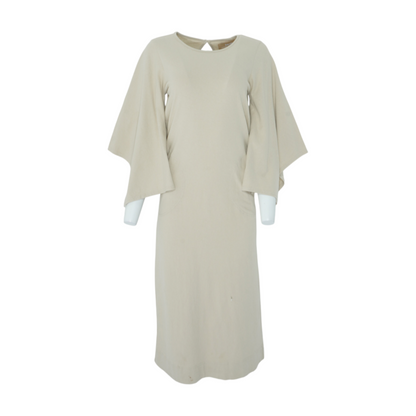 Beige Midi Dress