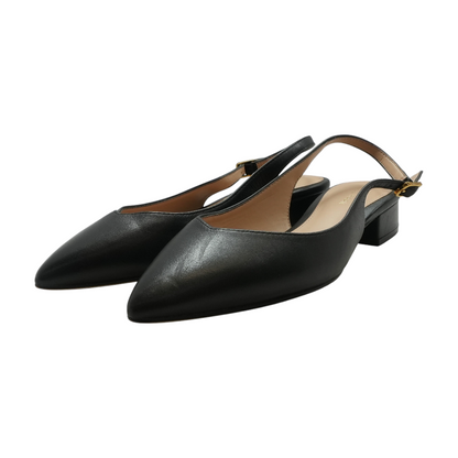Black Slip-On Flats