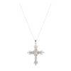 1/2 ctw 14K White Gold Diamond Pendant Necklace