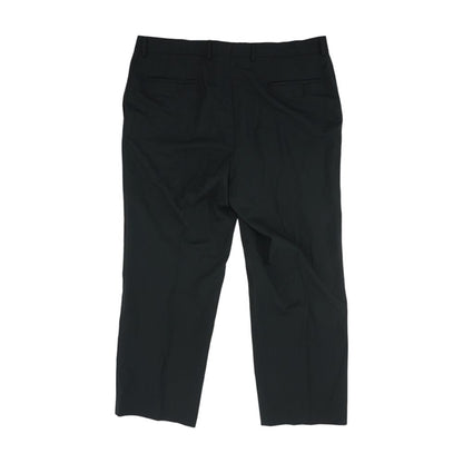 Black Solid Chino Pants