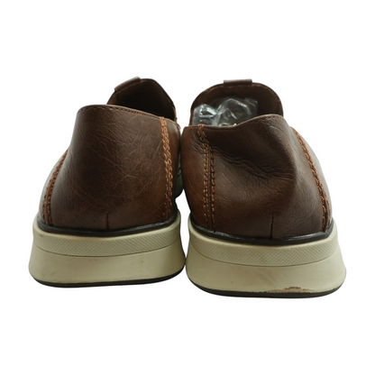 Brown Slip-On Dress Shoes