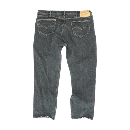 501 Black Straight Jeans