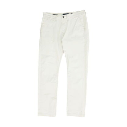 Khaki Solid Chino Pants