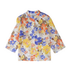 Multi Petite Floral Button Down