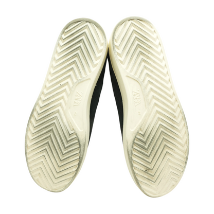 Navy Low-Top Athletic Shoes