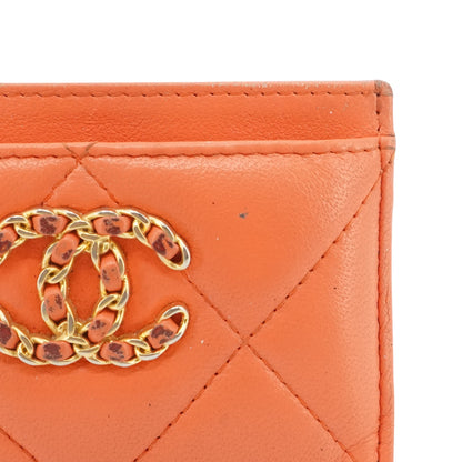Orange Card Case