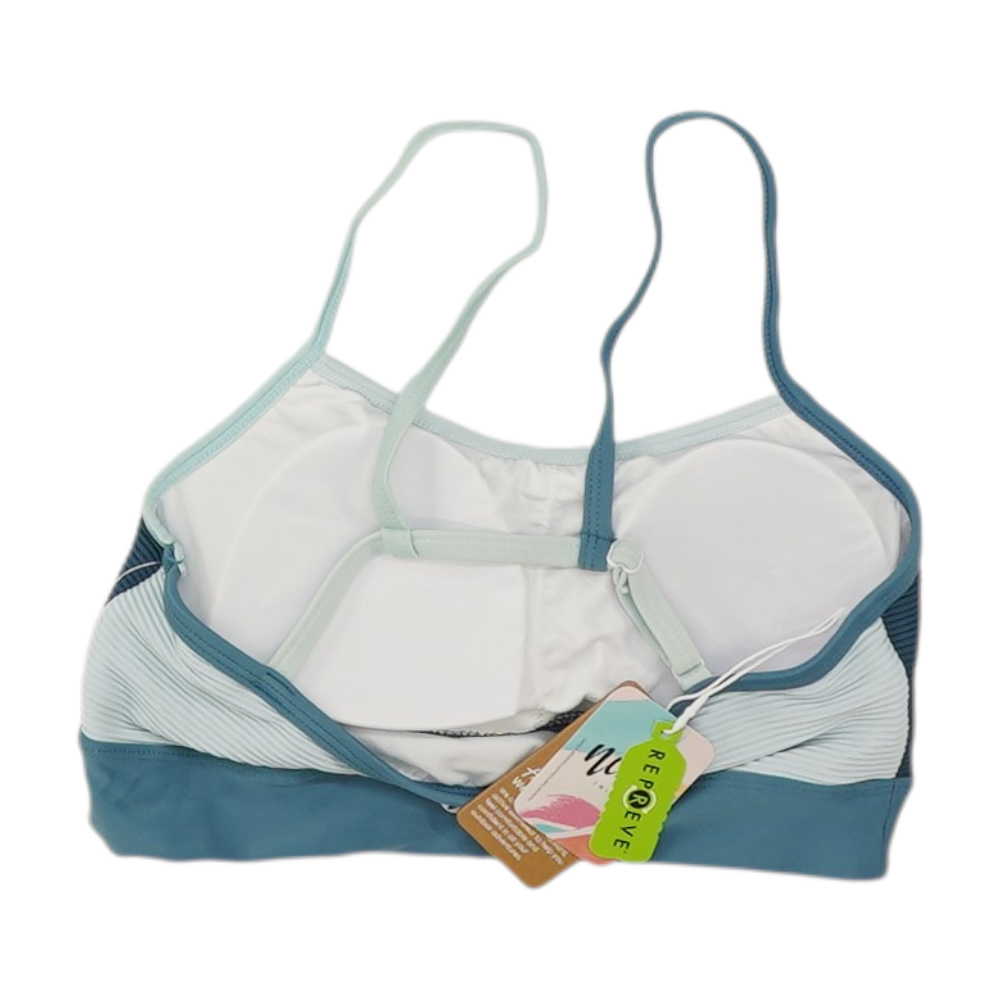 Nani Blue Color Block Swim Top – Image 2