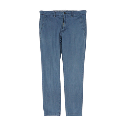 Blue Tapered Pants