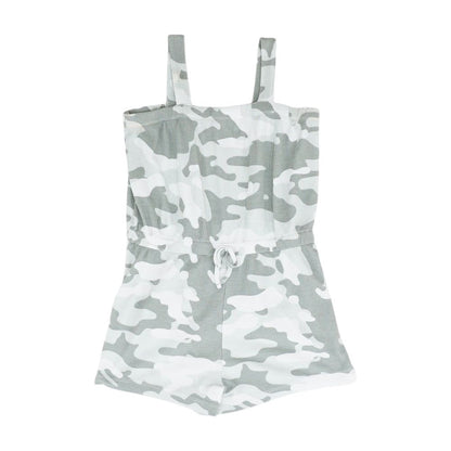 Gray Camo Romper