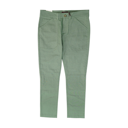 Olive Slim Pants