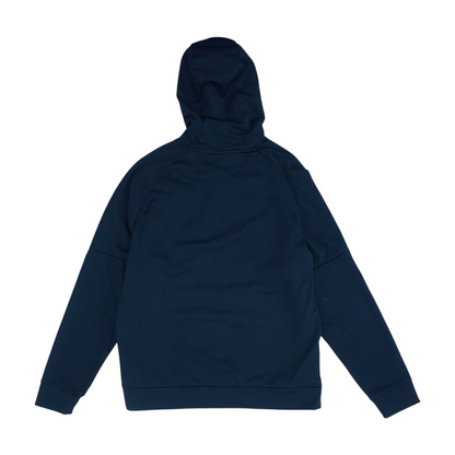 Black Solid Hoodie Pullover