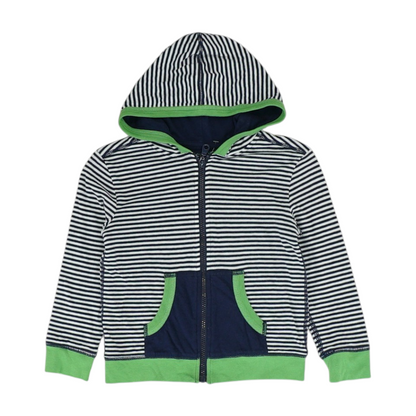 Navy Striped Jacket