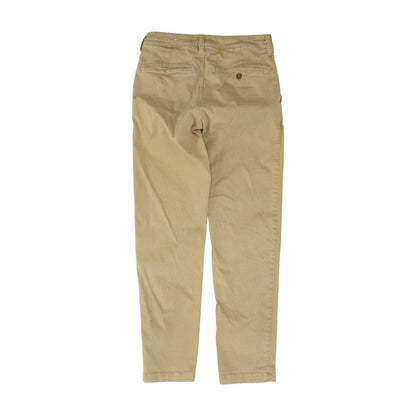 Khaki Solid Chino Pants