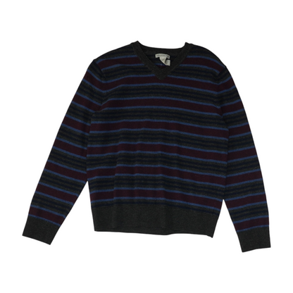 Multi Striped Pullover Sweater
