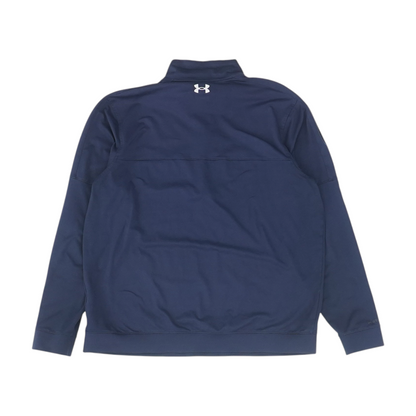 Navy Solid 1/4 Zip Pullover