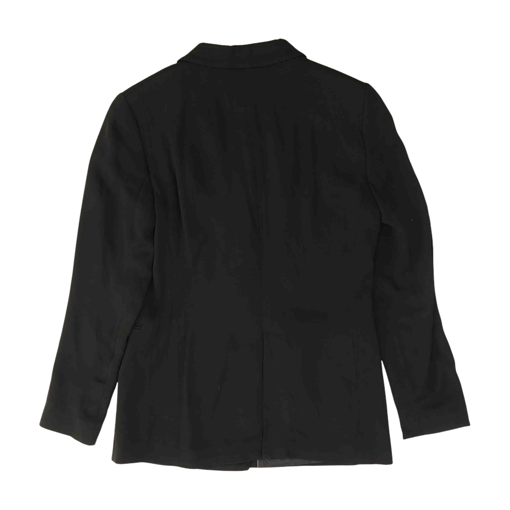 Black Solid Blazer